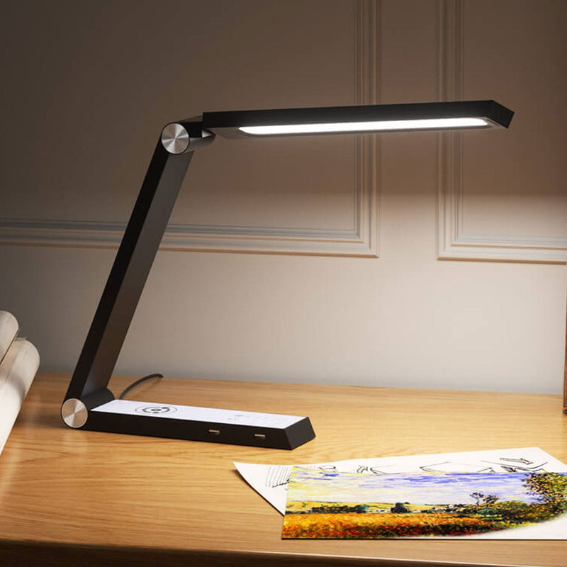 Creative Triangle Eye Protection USB Rechargeable LED Table Lamp