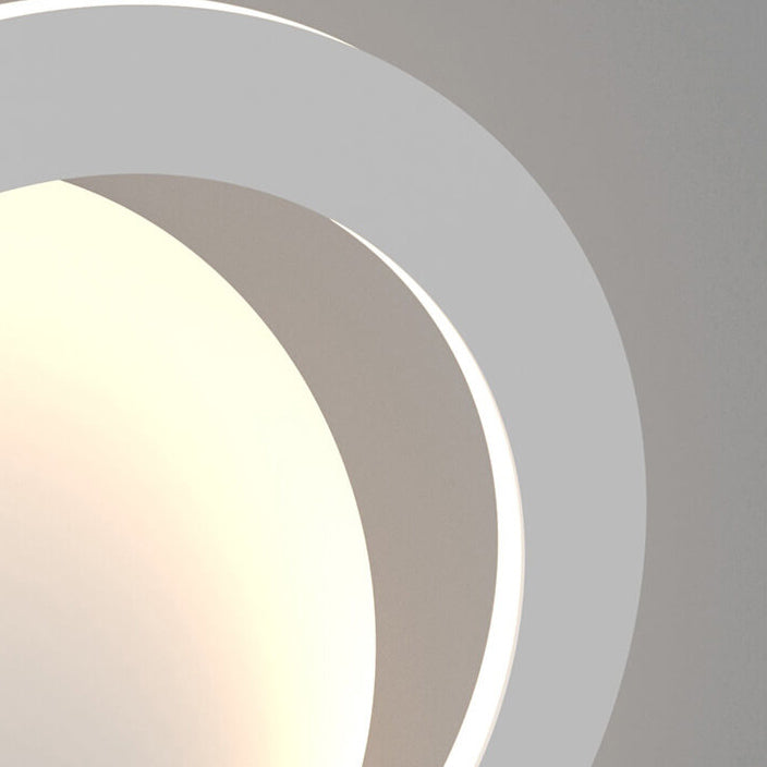 Modern Simple Square Round Geometry LED Wall Sconce Lamp
