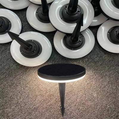 أضواء أرضية خارجية بمقابس أرضية LED من الألومنيوم بتصميم بسيط وحديث للحديقة 