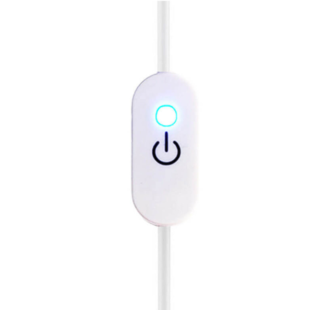 Lampe de table à LED en forme de serpent créatif moderne avec variation de l&