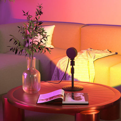 RGB 16 Color Remote Control LED Projector Mood Light Floor Lamp