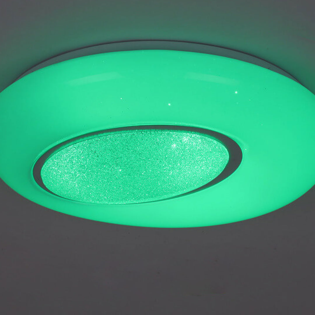 Colorful RGB Smart Remote Control LED Flush Mount Ceiling Light