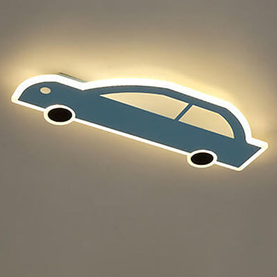 Cartoon Kreative Autoform Eisen LED Deckenleuchte 