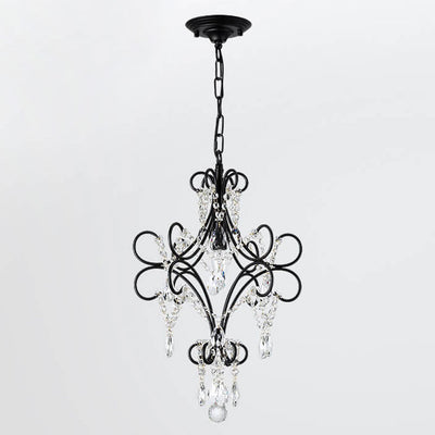 Vintage Luxury Crystal Candle Design 1/3 Light Chandelier