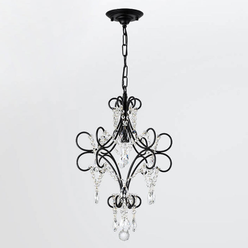 Vintage Luxury Crystal Candle Design 1/3 Light Chandelier