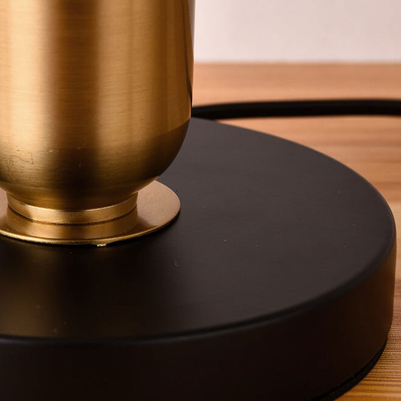 Lampe de Table 1 Lumière en Tissu Rétro Européen 