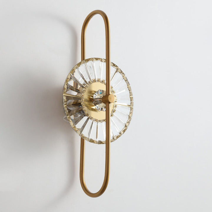Applique murale LED design créatif en cristal de luxe 
