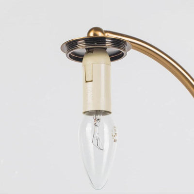 Modern Opal Glass 2-Light Double Ball Table Lamps