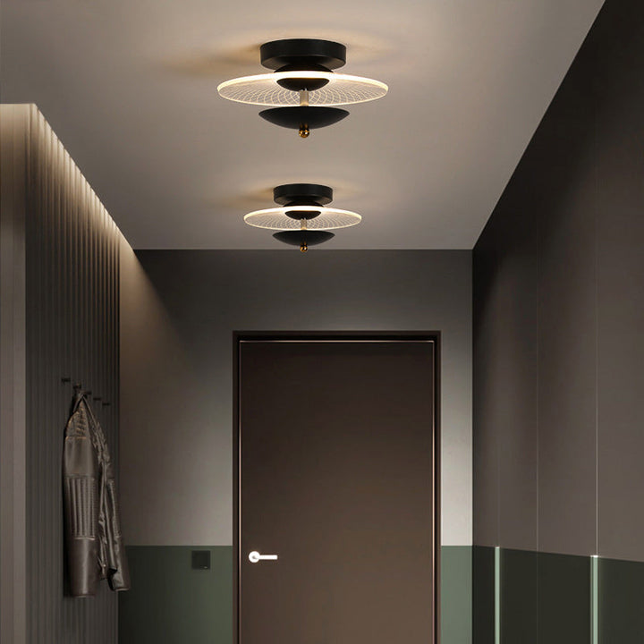 Contemporary Creative Acrylic Nordic Creative Flower LED Flush Mount Light