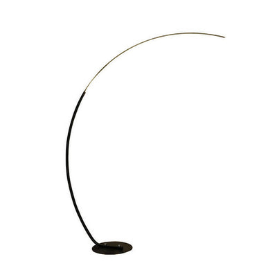 Minimalist Curved Line LED Aluminum Standing Floor Lamp