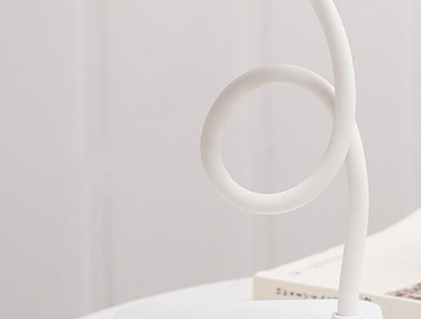 Lámpara de escritorio LED de cuidado ocular táctil plegable recargable cuadrada simple 