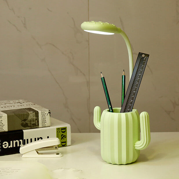 Creative Foldable Cactus Design LED Eye Protection Desk Lamp