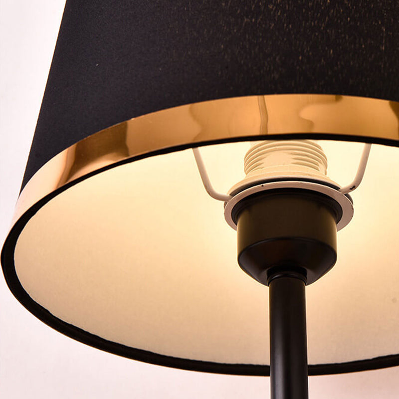 Lampe de Table 1 Lumière en Tissu Rétro Européen 