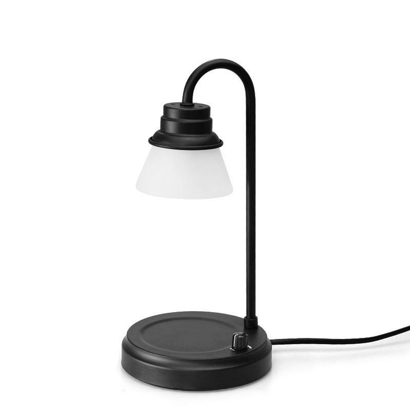 Modern Simple Metal Wood 1-Light Melting Wax Table Lamp