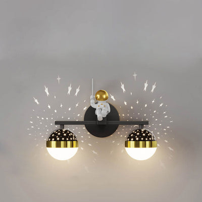 Nordic Creative Astronaut Planet Spotlight LED Wall Sconce Lamp
