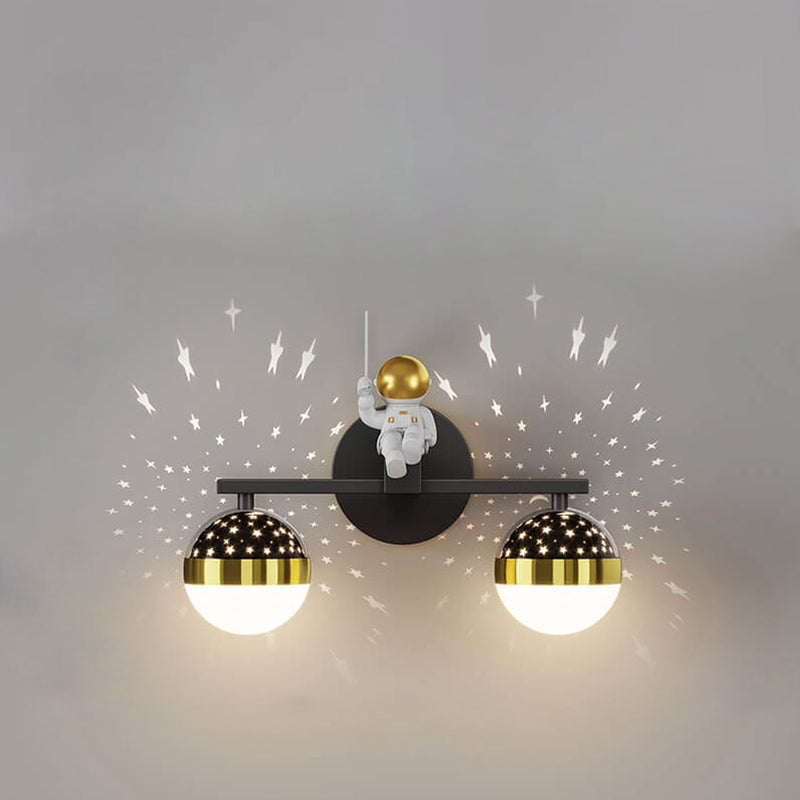 Nordic Creative Astronaut Planet Spotlight LED Wall Sconce Lamp