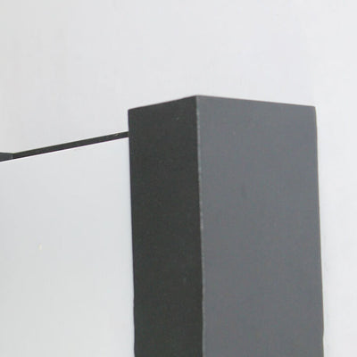Applique murale LED étanche moderne simple carrée en acrylique pour l'extérieur 