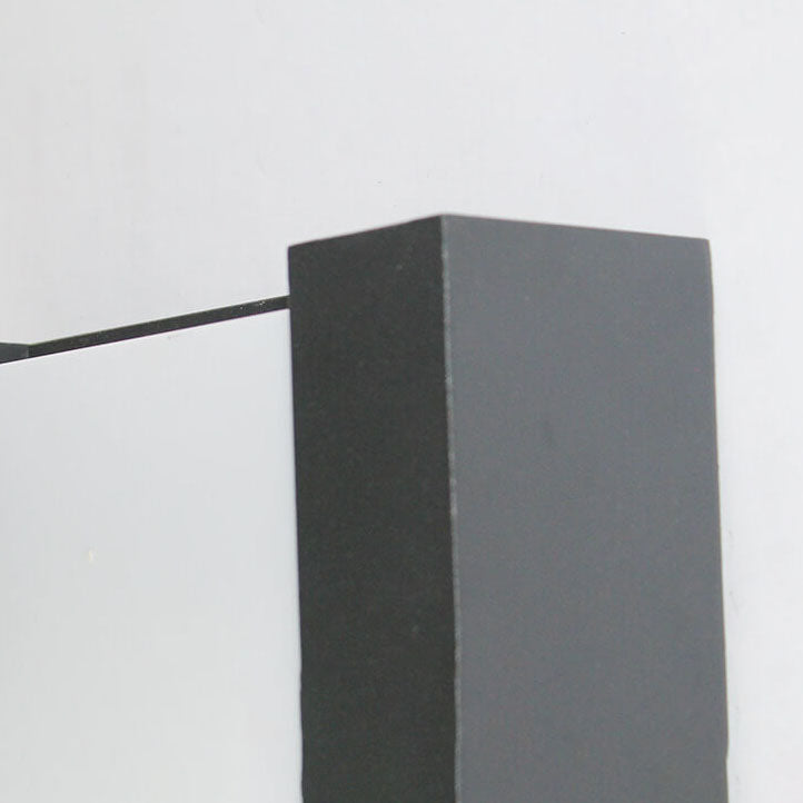 Applique murale LED étanche moderne simple carrée en acrylique pour l&