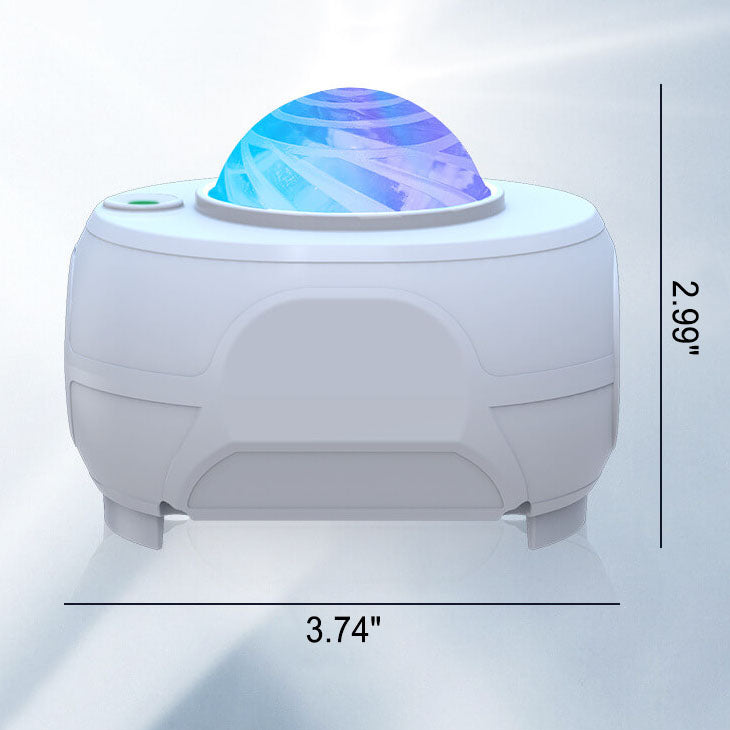 Luz de Proyección de Galaxia Creativa LED Atmosphere Luz de Proyección de Música Bluetooth 