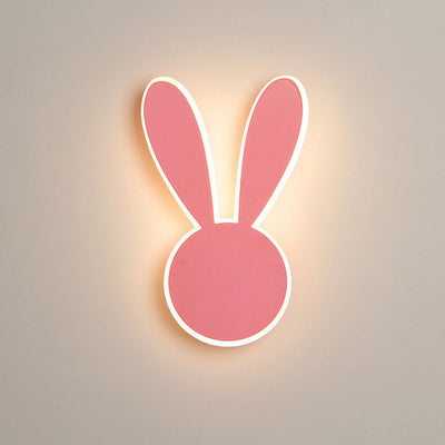 مصباح حائط LED على شكل فأر وأرنب كرتوني إبداعي 
