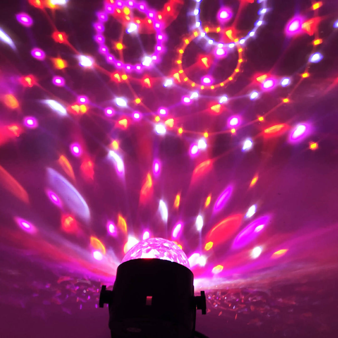 Lumière de fête USB Magic Ball LED Disco Couleurs clignotantes pour scène 