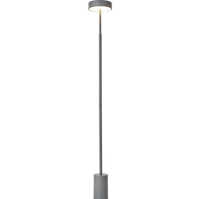 مصباح أرضي LED بعمود بسيط على الطراز الإسكندنافي 