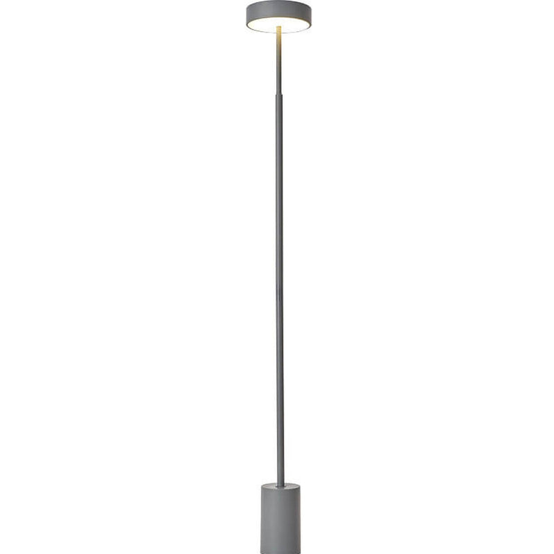 مصباح أرضي LED بعمود بسيط على الطراز الإسكندنافي 