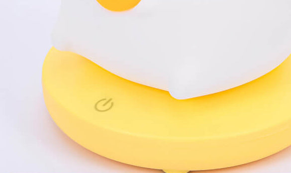 Kreative Silikon Tier USB Wiederaufladbare Nachtlicht Dekorative Tischlampe 