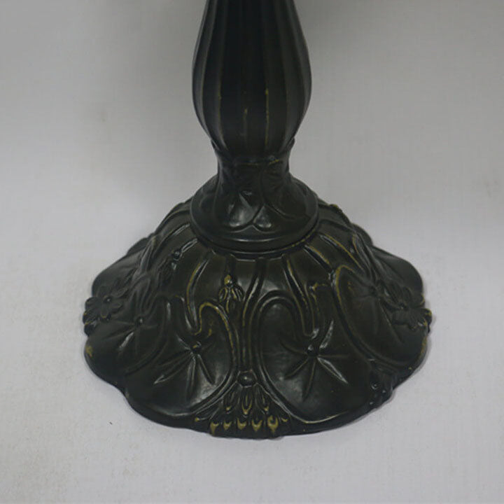 Tiffany Rustikale Buntglas 1-Licht Tischlampe 