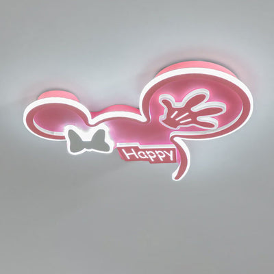 Cartoon Creative Minnie LED Kinder-Unterputz-Deckenleuchte 