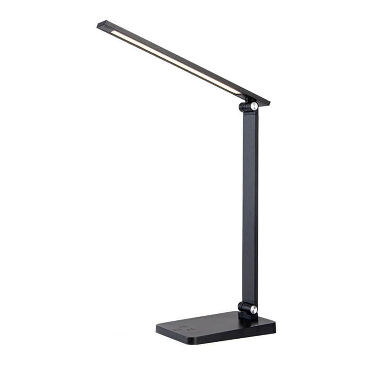 Lampe de bureau LED en aluminium pliable créative avec variateur tactile 