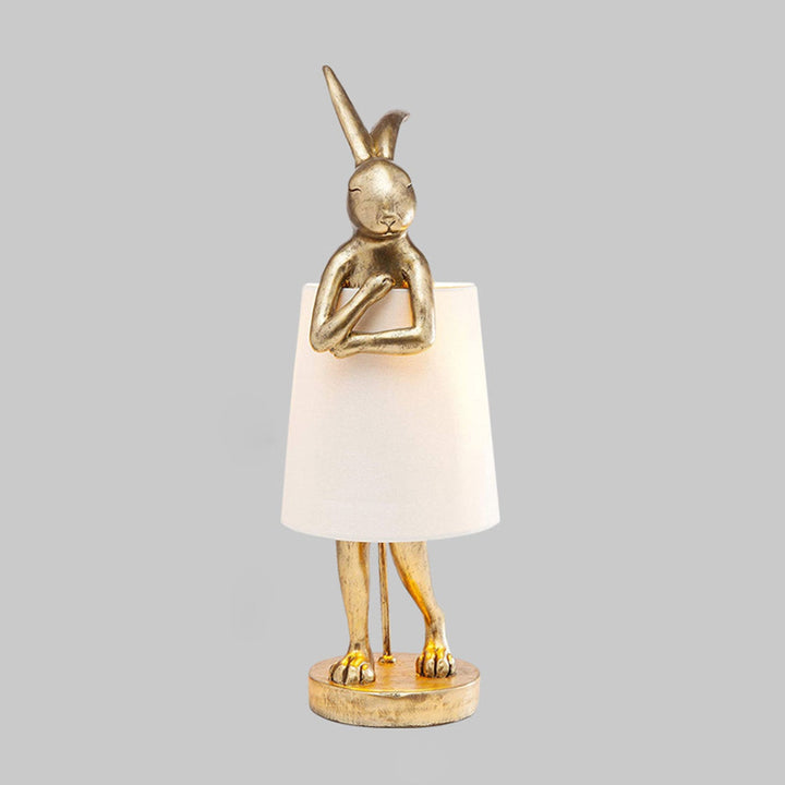 Nordic Apron Rabbit Harz 1-flammige Tischlampe