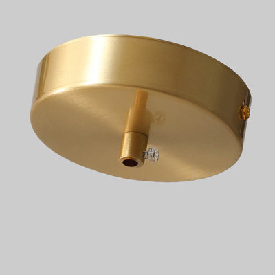 New Japanese-Style Manual Petal Aisle Semi-Flush Mount Light