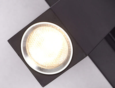 Moderne minimalistische LED-Wandleuchte aus Aluminium