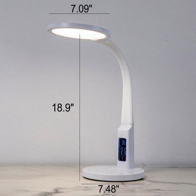 Moderne Intelligente Ring Touch LED Lesetischlampe 