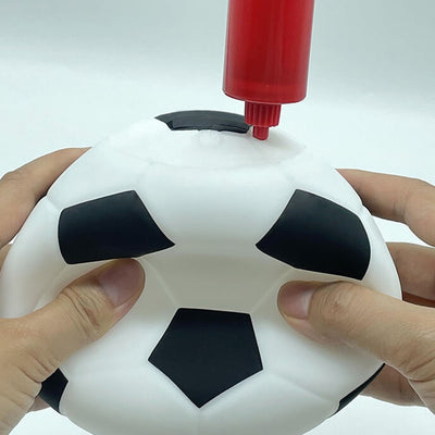 Lampe de table à LED en silicone créative pour le football avec chargement USB 