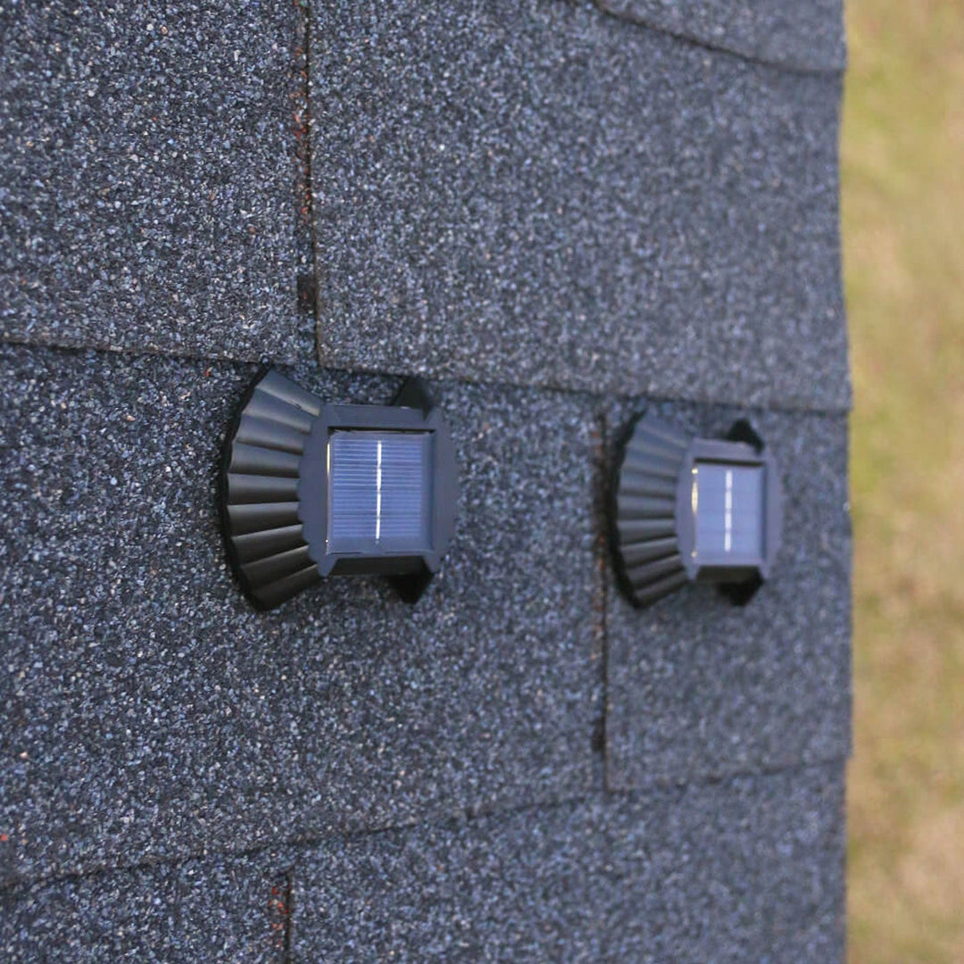 Solar wasserdichtes Gehäusedesign LED Außenwandleuchte 