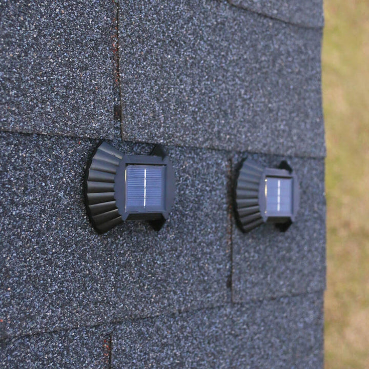 Solar wasserdichtes Gehäusedesign LED Außenwandleuchte 