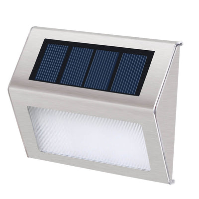 Solar Waterproof Stereo Triangle Design LED Outdoor Aisle Stair Light