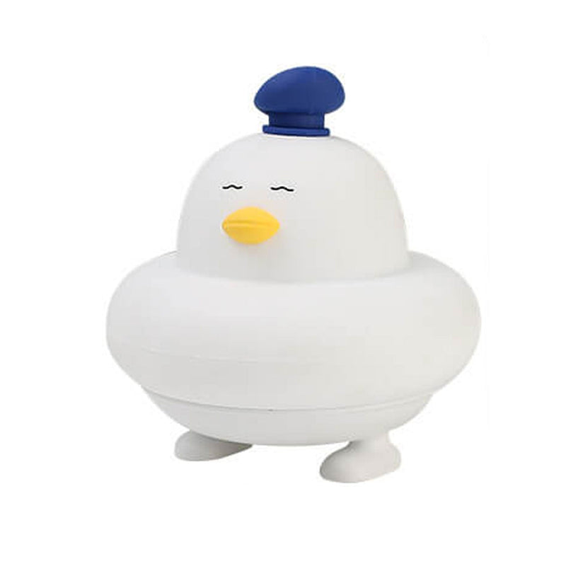 Lampe de table LED drôle en silicone Petit mignon poulet Pat veilleuse 
