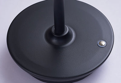 Lampe de table LED alimentée par USB en fer forgé perforé minimaliste moderne 