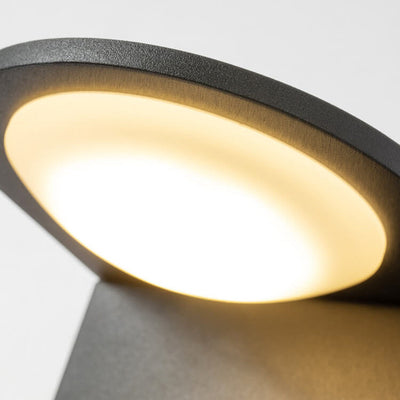 مصباح حائط LED دوار بسيط مربع حديث بمنفذ USB 