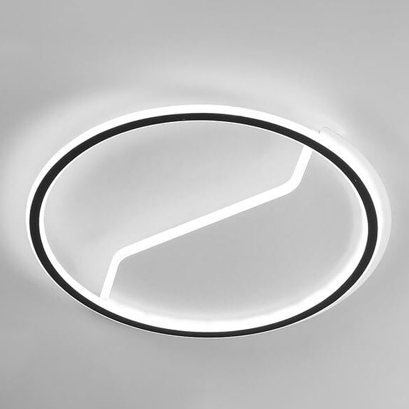 Nordic Modern Simple Round Creative LED Flush Mount Light