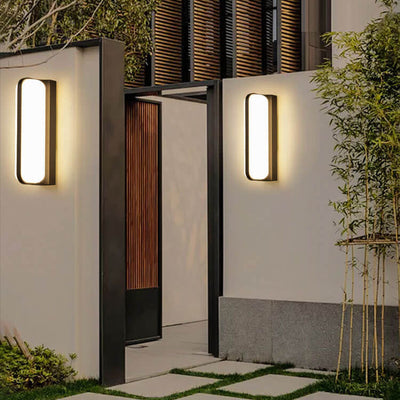 Applique murale ovale rétro européenne en aluminium moulé sous pression, 1/2 lumières, pour intérieur et extérieur, étanche, pour Patio 
