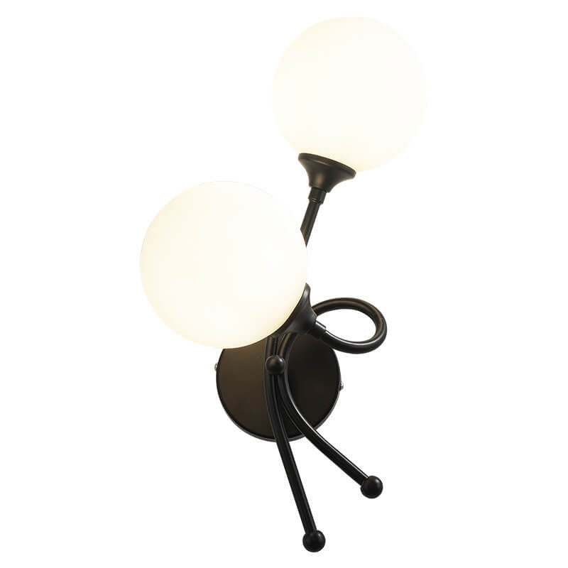 Modern Minimalist Knot Shape Design 2-Light Wall Sconce Lamp