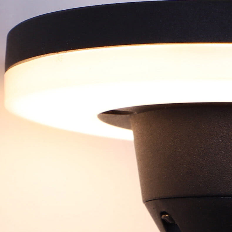 مصباح حائط عصري بإضاءة LED مقاوم للماء للاستخدام الخارجي 