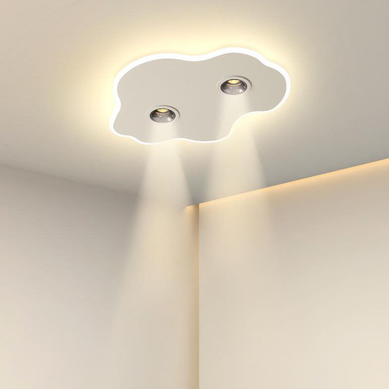 Nordic Minimalist Clouds Spotlights LED Kids Flush Mount Ceiling Light