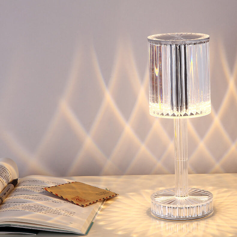 Spanien Acryl Diamant Licht LED Dekorative Tischlampe 