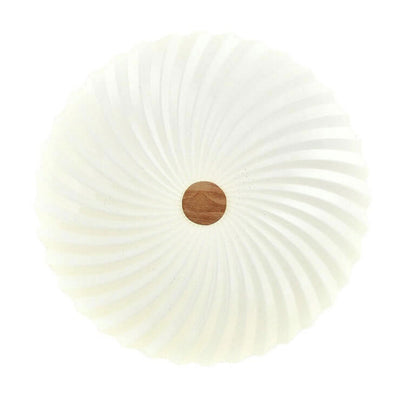 Chinese Log Simple Round LED Flush Mount Light