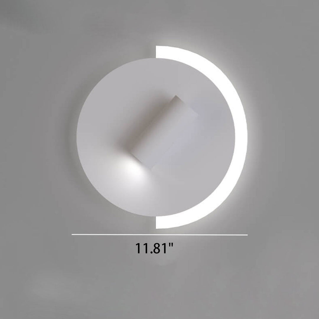 Moderner minimalistischer Acrylscheiben-Spot, drehbare LED-Wandleuchte 
